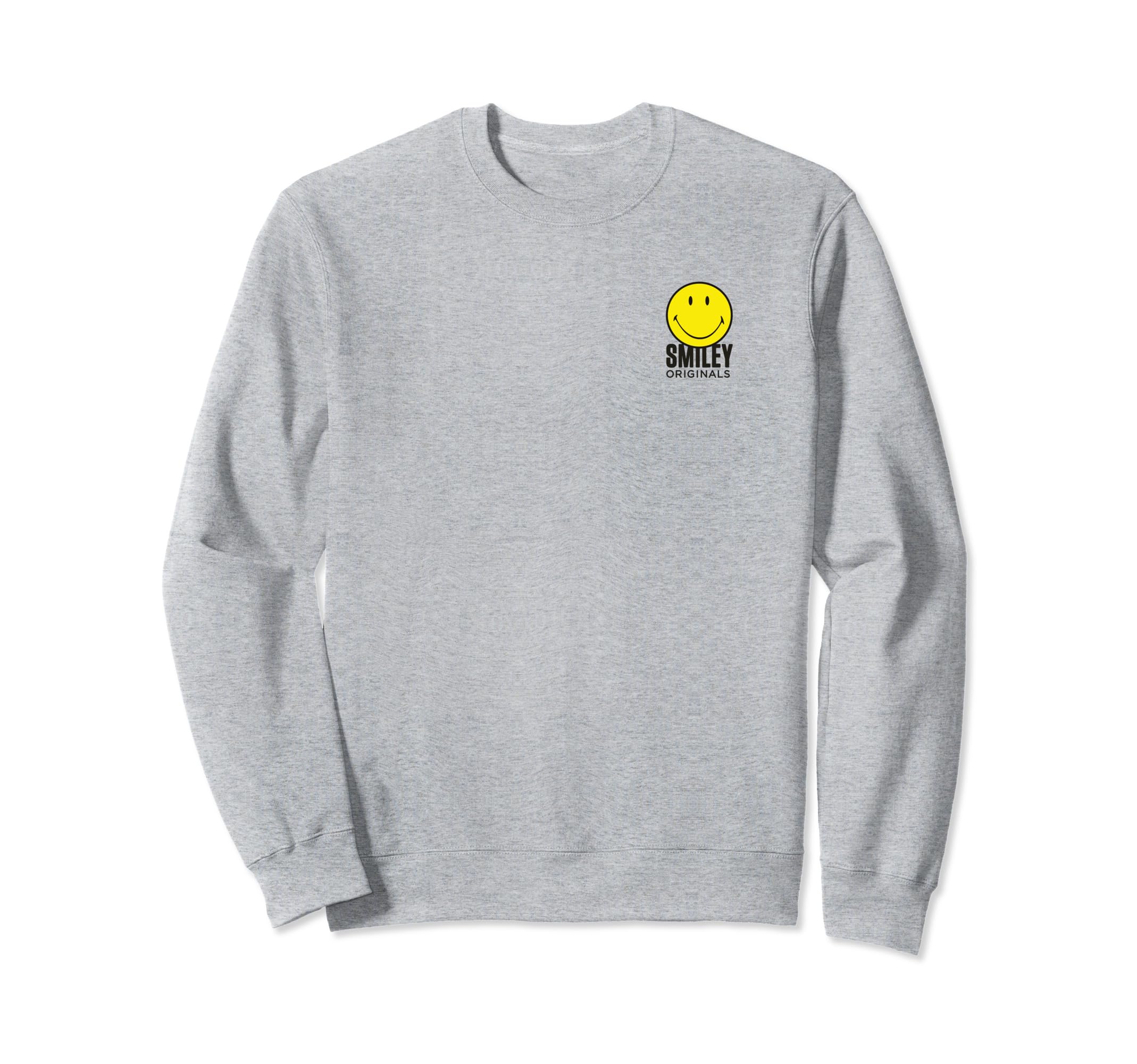 Smiley Originals Happy Face Yellow Smile Sweatshirt