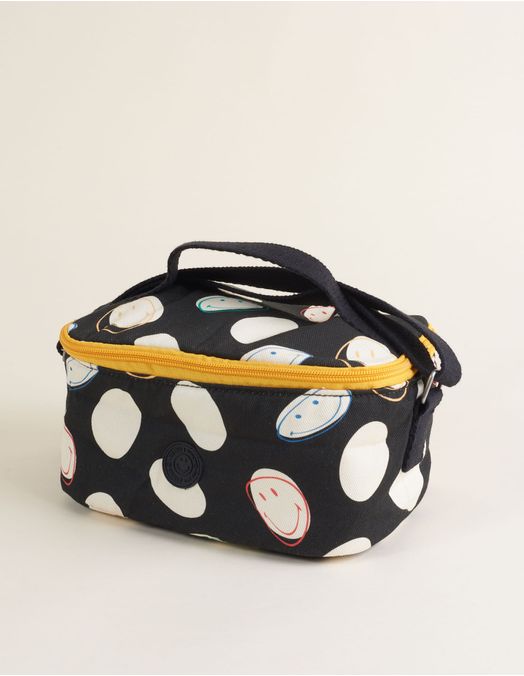 Collab Smiley + Printed Canvas Lunchbox - Unique