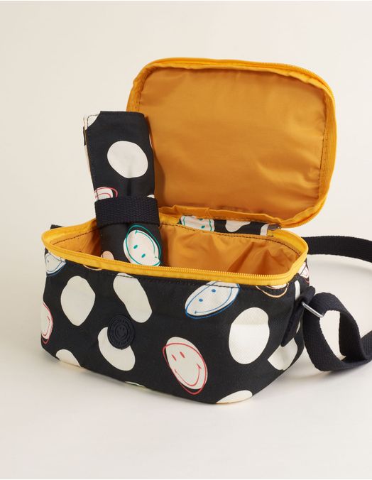 Collab Smiley + Printed Canvas Lunchbox - Unique