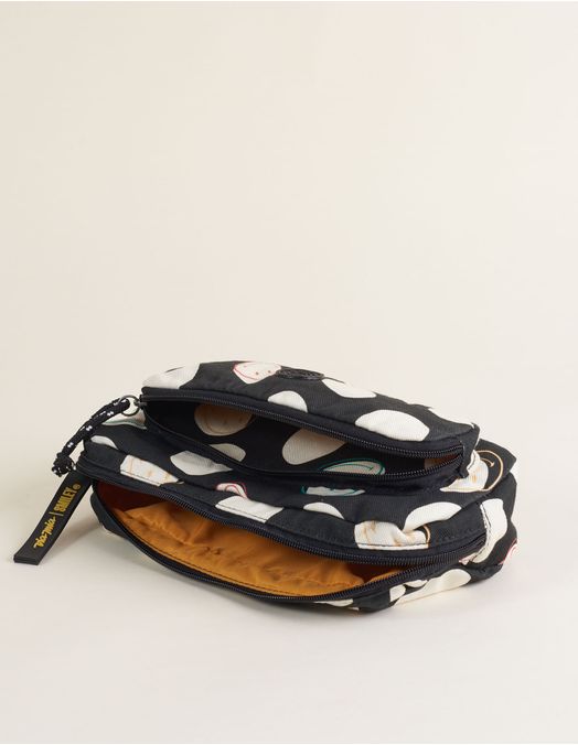Collab Smiley + Printed Canvas Case - Unique