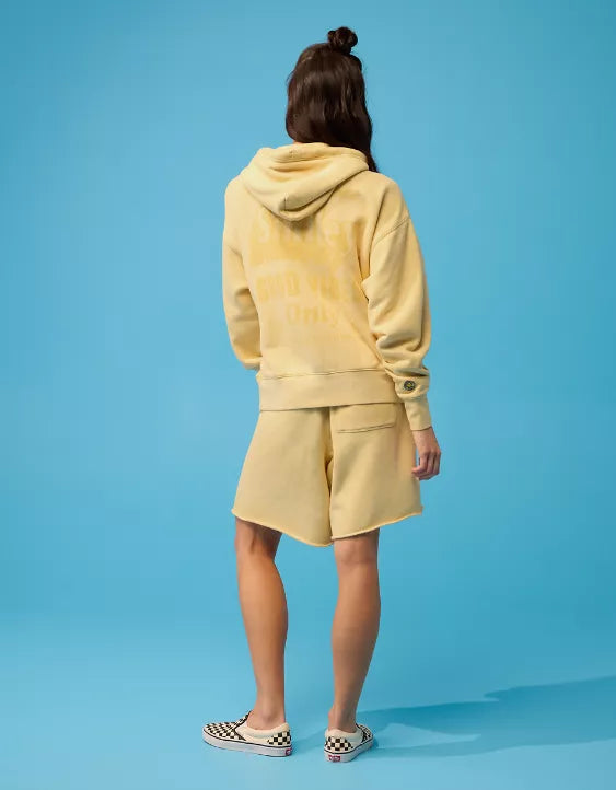 AE | Smiley® Graphic Fleece Full-Zip Sweatshirt