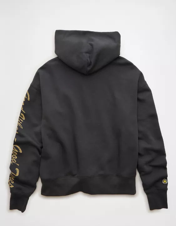 AE | Smiley® Graphic Fleece Sweatshirt