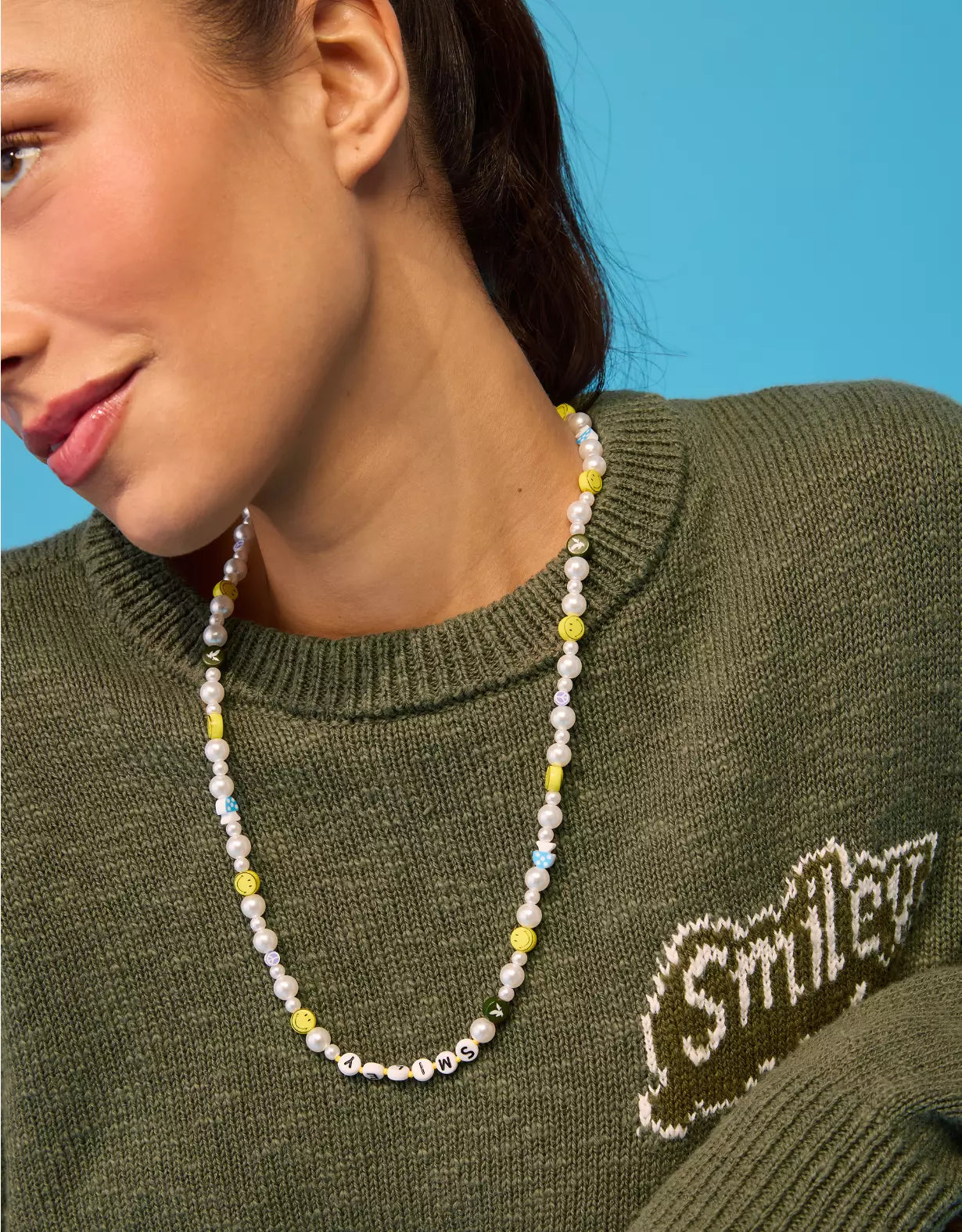 AE | Smiley® Necklace & Bracelet 2-Pack