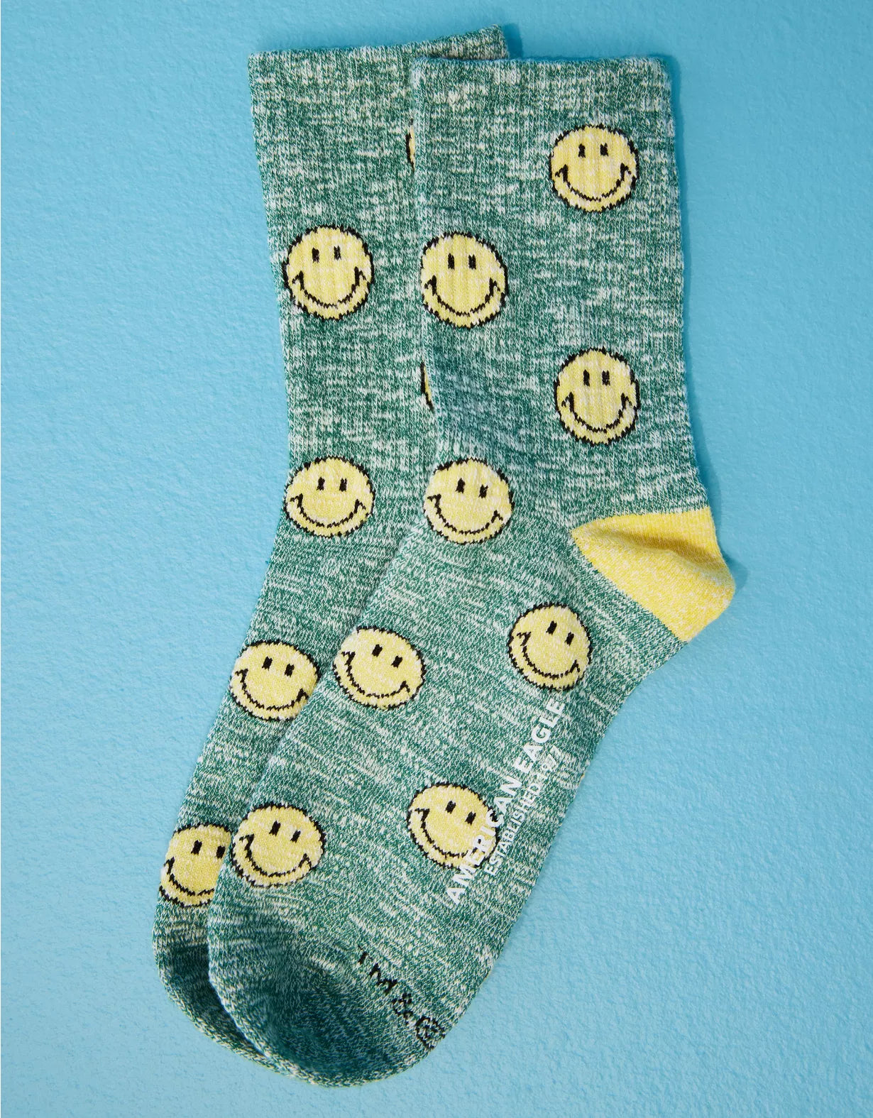AE | Smiley® Crew Socks