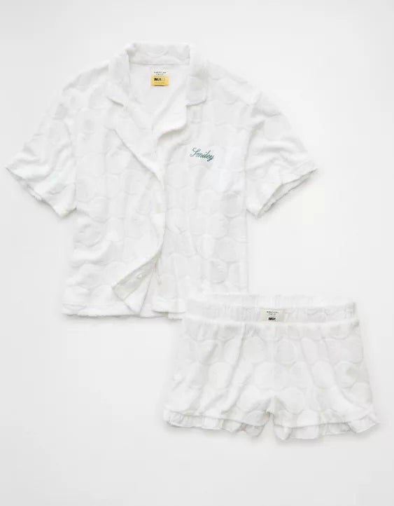 AE | Smiley® Terry Boxy PJ Set