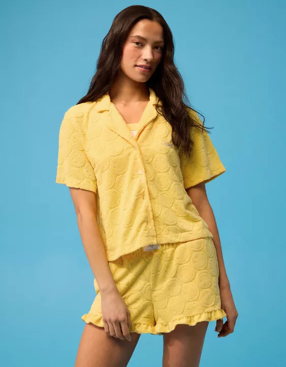 AE | Smiley® Terry Boxy PJ Set