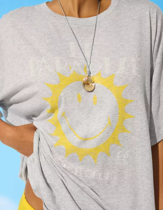 Aerie | Smiley® Sleep Happens Night Tee