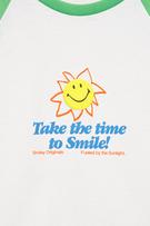 Smiley® raglan sleeve T-shirt