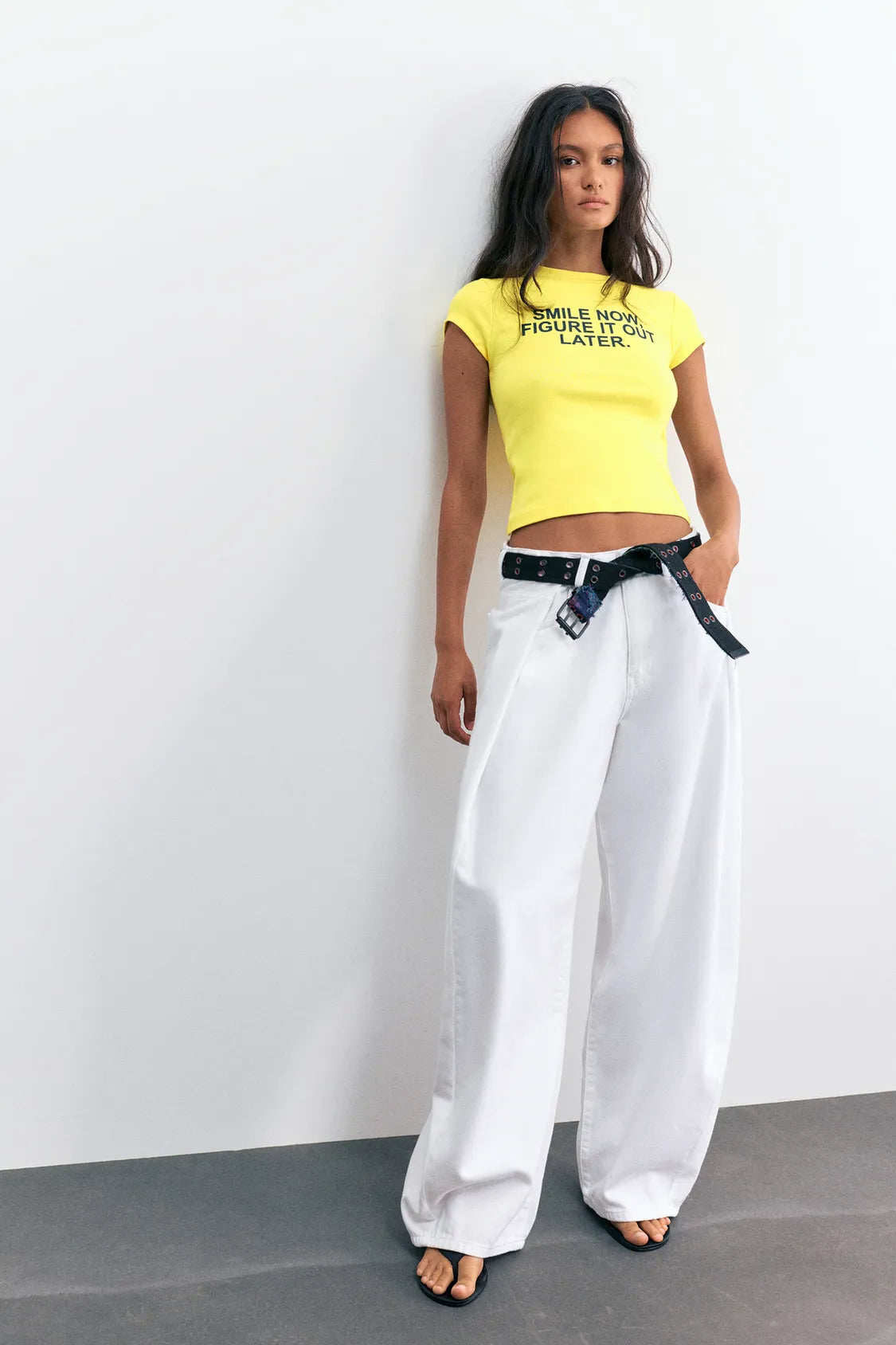 Smiley® slogan T-shirt