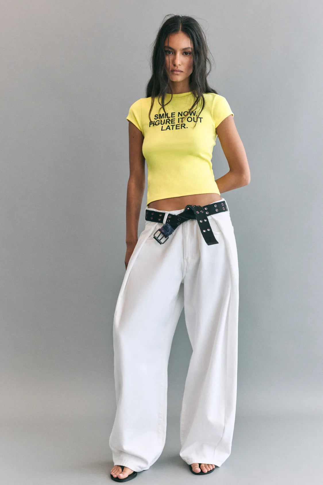 Smiley® slogan T-shirt
