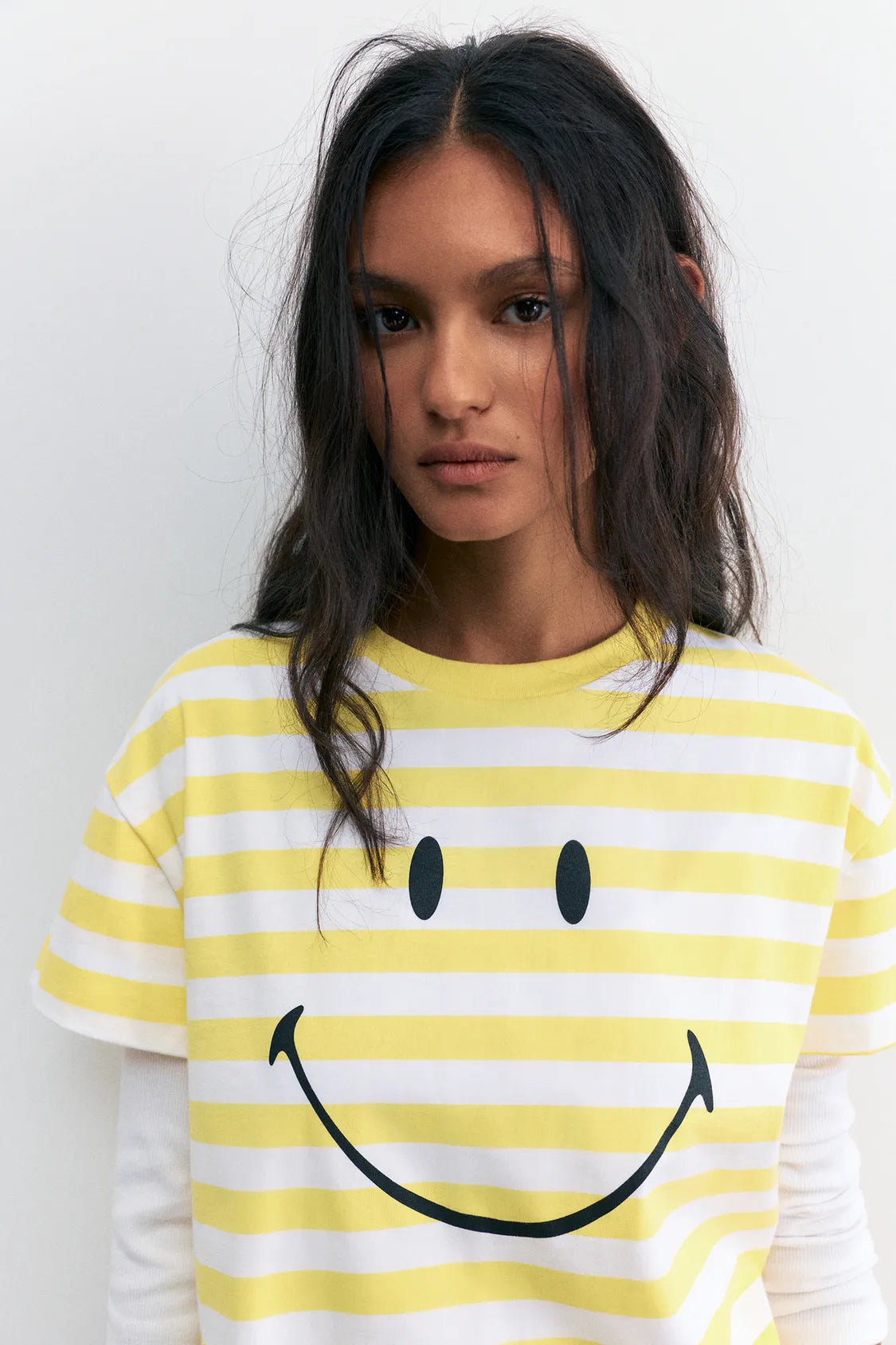 Smiley® striped T-shirt