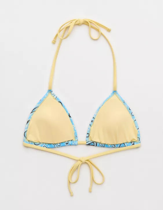Aerie | Smiley® String Triangle Bikini Top