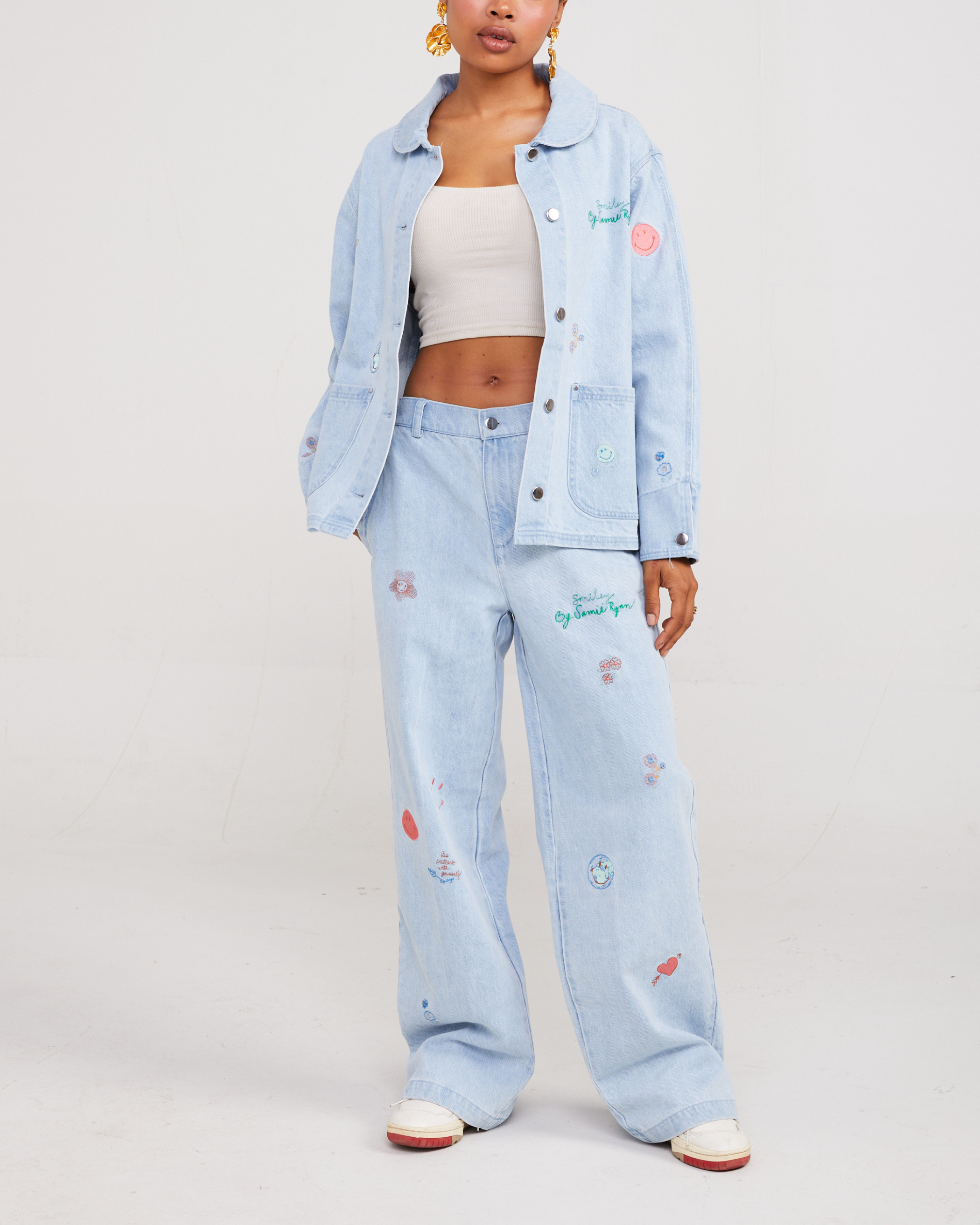 Smiley® Denim Chore Coat