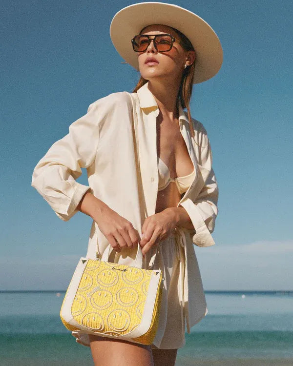 Mini Tote Smiley® Lemon