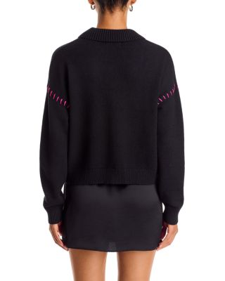 Whipstitched Polo Sweater - Exclusive
