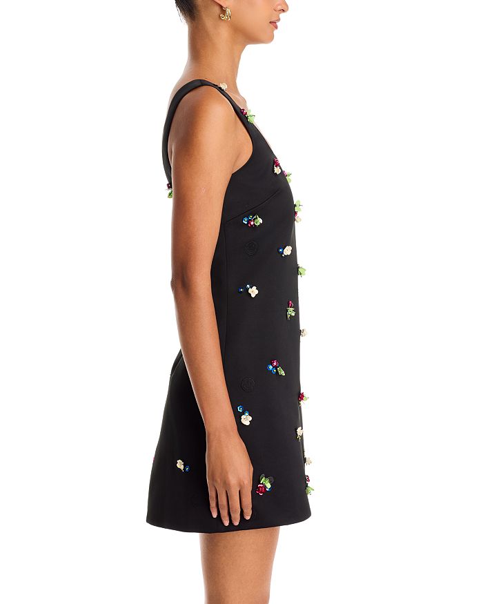 3D Embellished Mini Dress - Exclusive