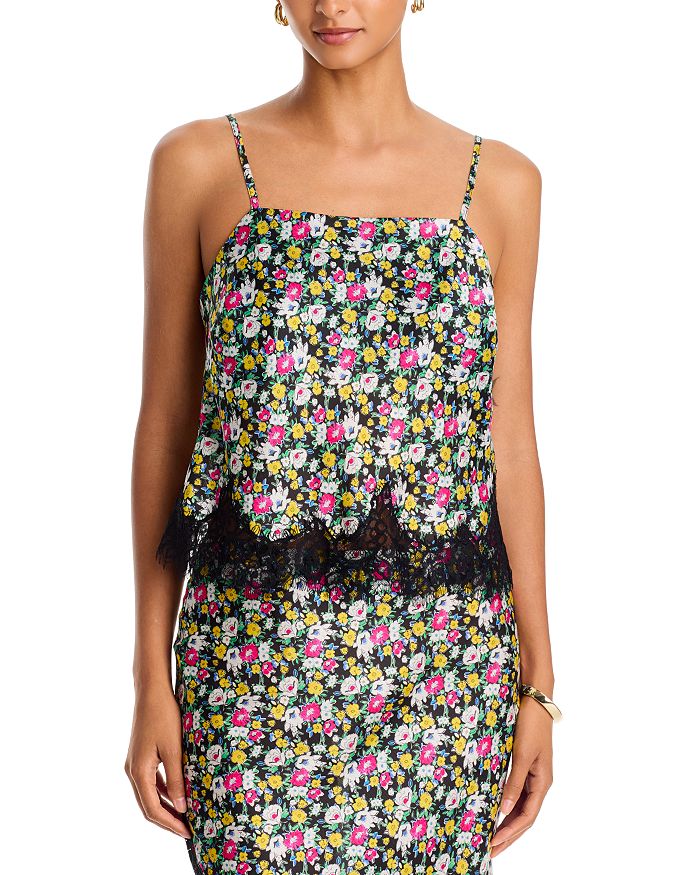 Lace Hem Adjustable Strap Camisole - Exclusive