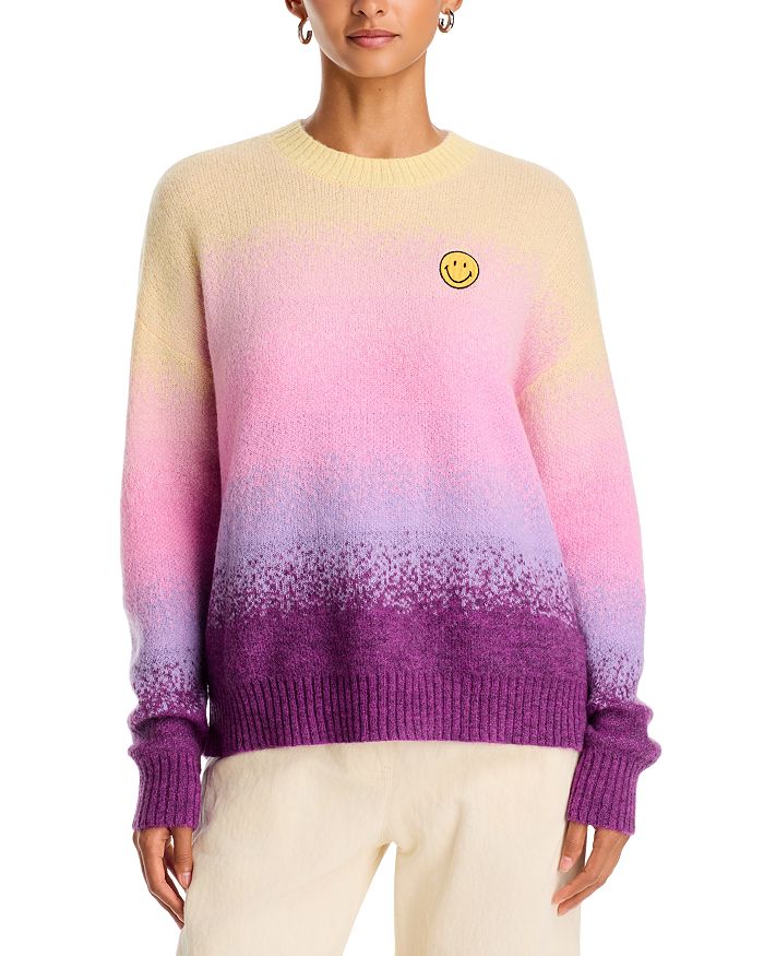 Ombré Smiley Sweater - Exclusive