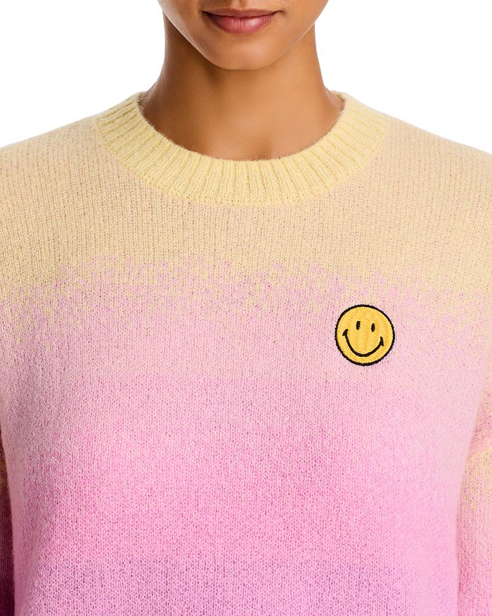 Ombré Smiley Sweater - Exclusive