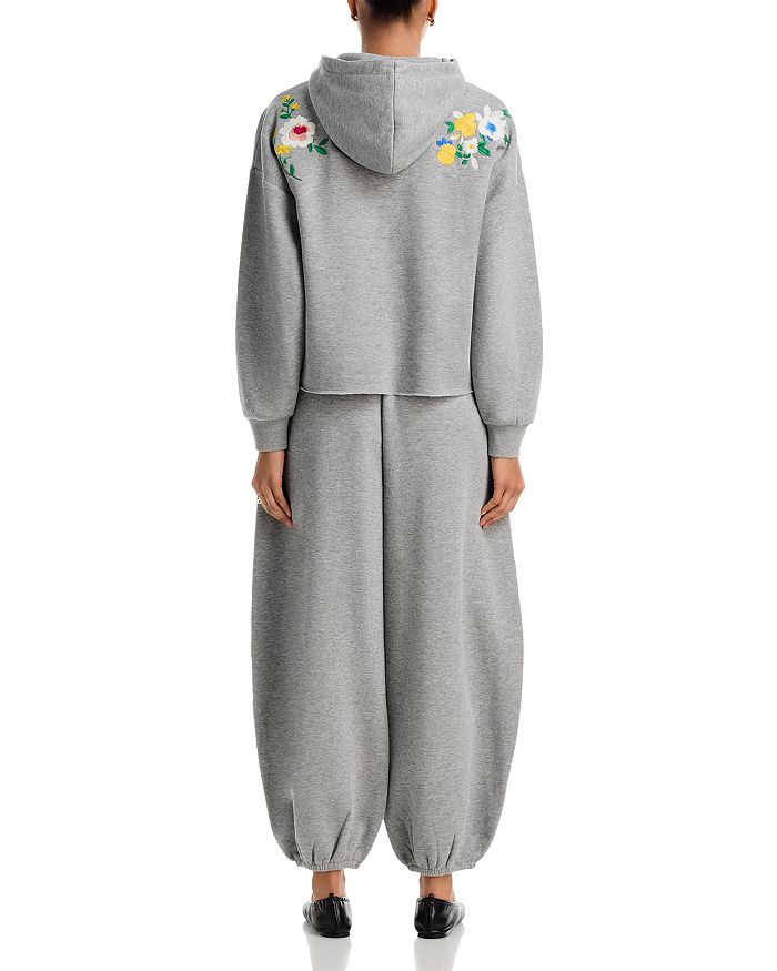 Cotton Blend Smiley Flower Sweatpants - Exclusive