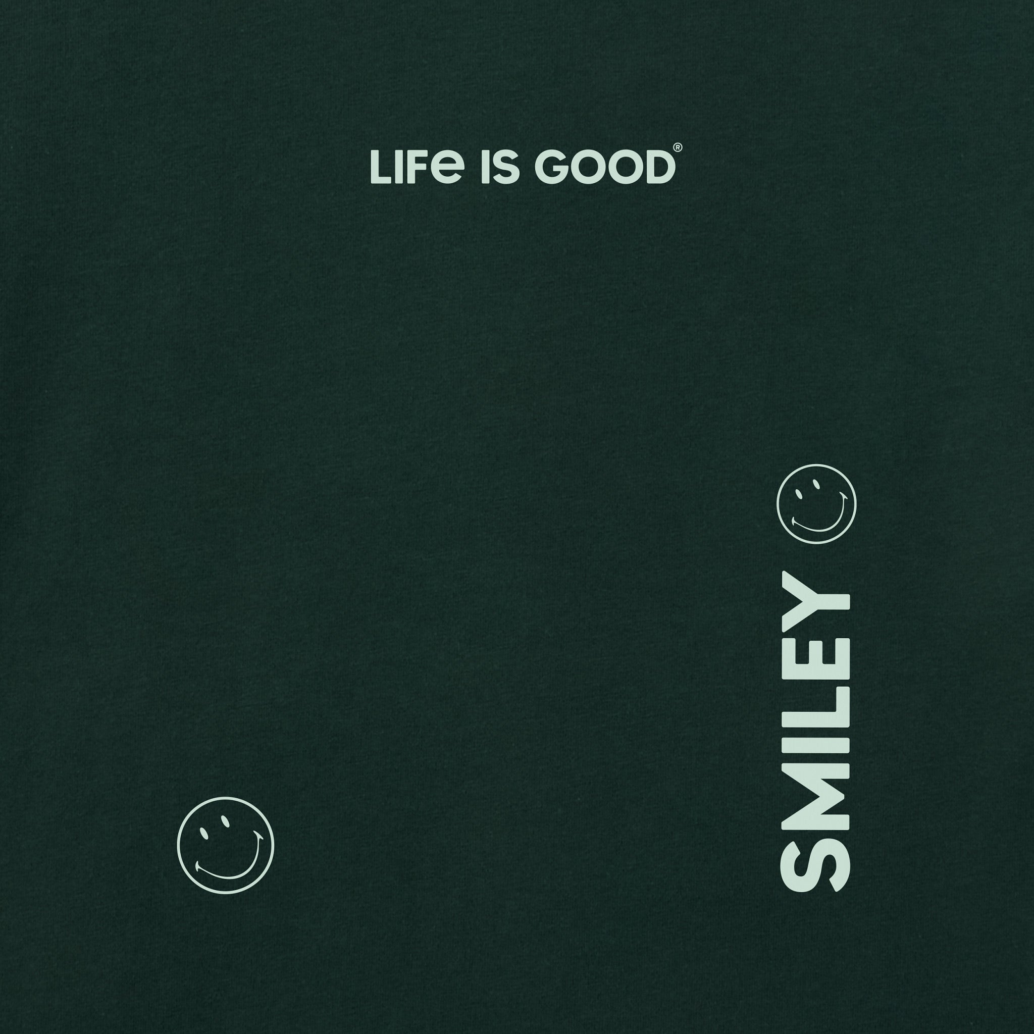 Women's LIG x Smiley Be Kind Short Sleeve Crusher Boxy Tee