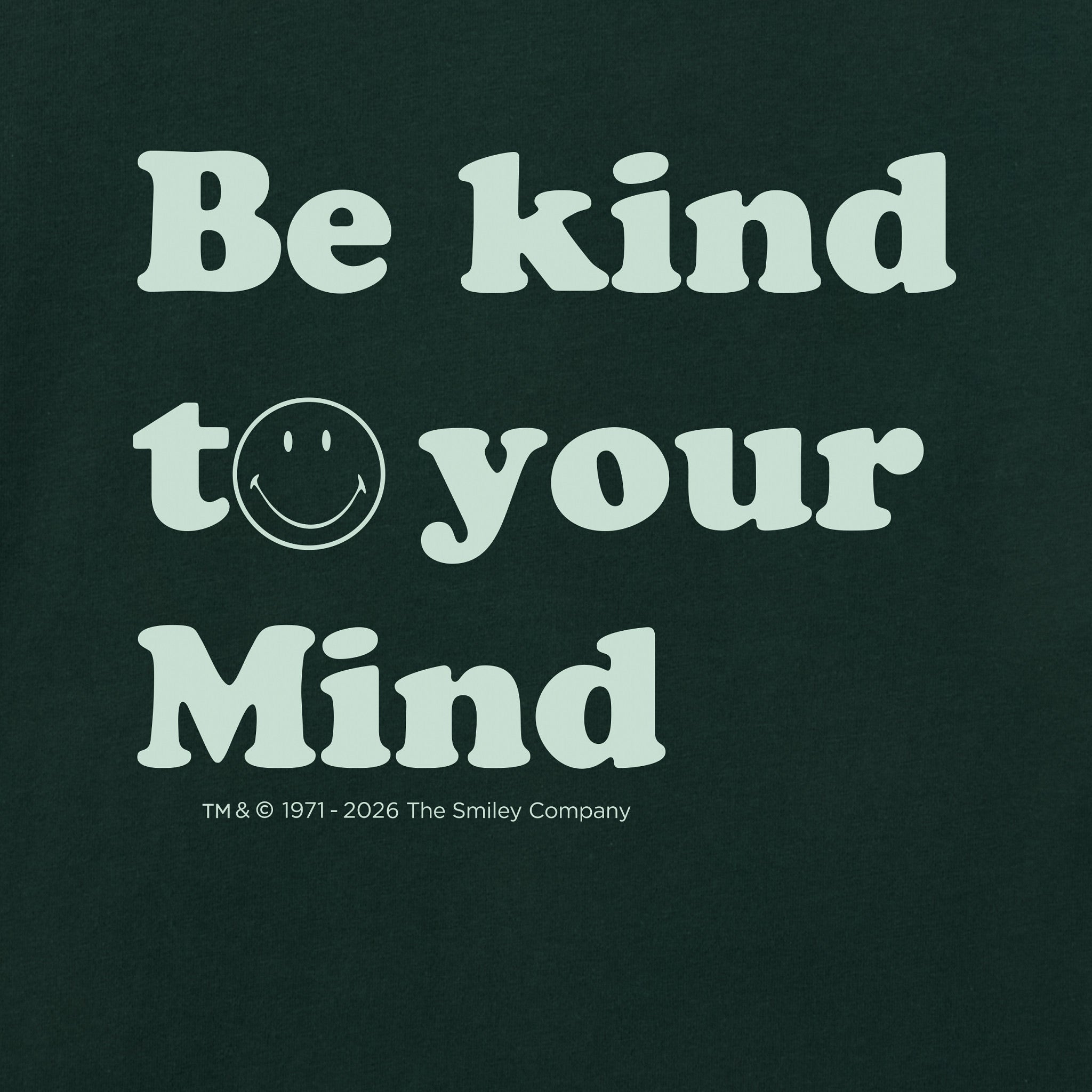 Women's LIG x Smiley Be Kind Short Sleeve Crusher Boxy Tee