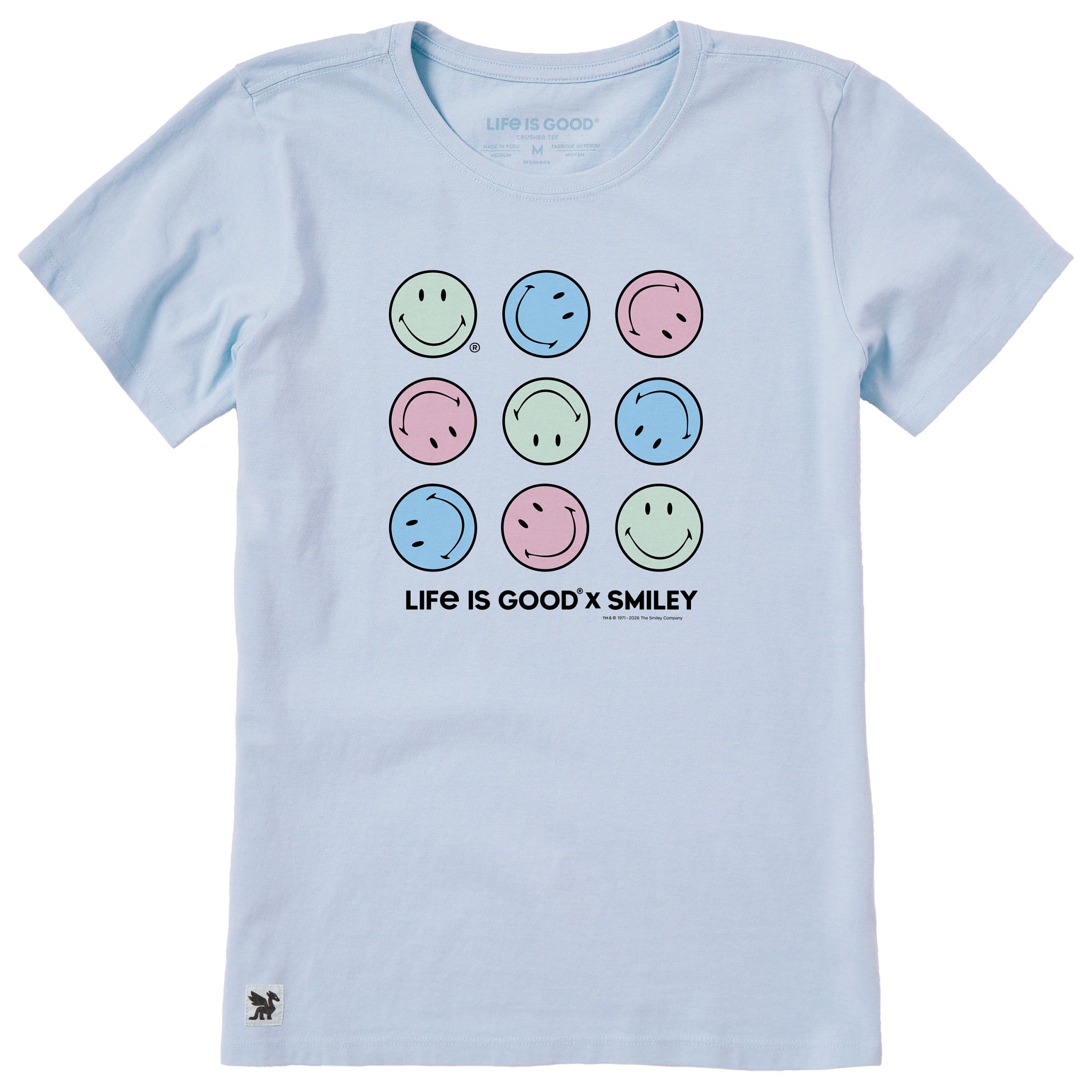 Women's LIG X Smiley Rotation Short Sleeve Crusher Tee