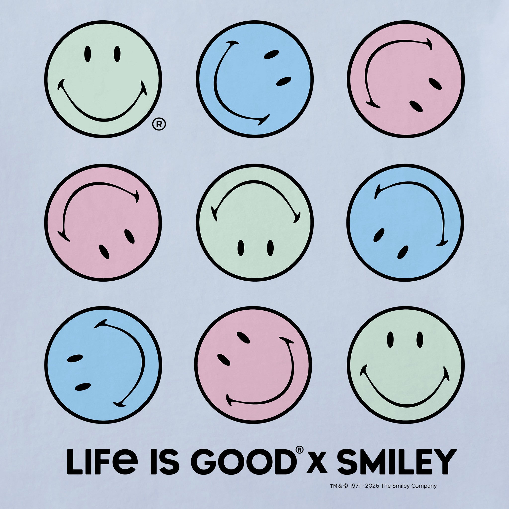 Women's LIG X Smiley Rotation Short Sleeve Crusher Tee