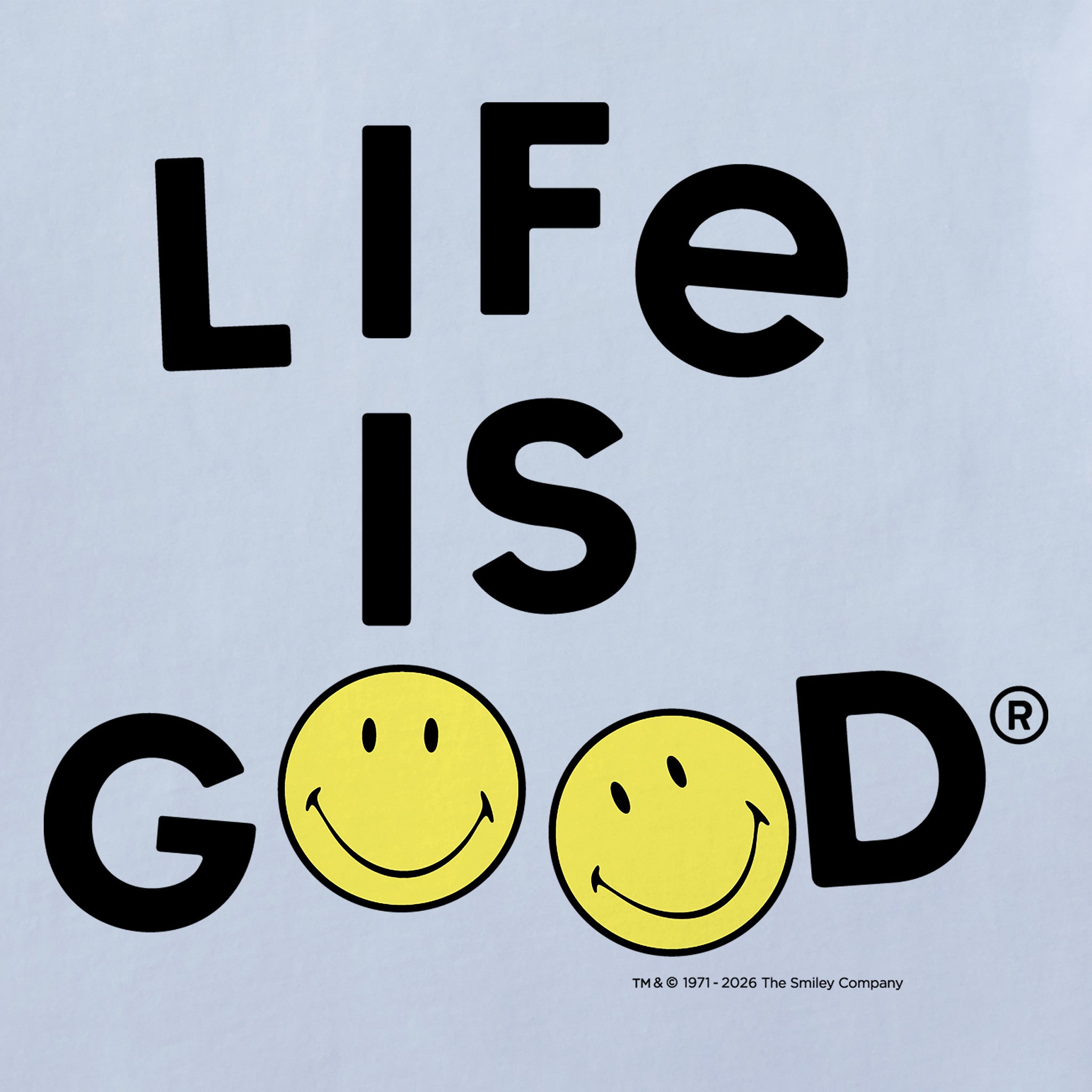 Women's LIG X Smiley Jumble Crusher-LITE Shrunken Tee