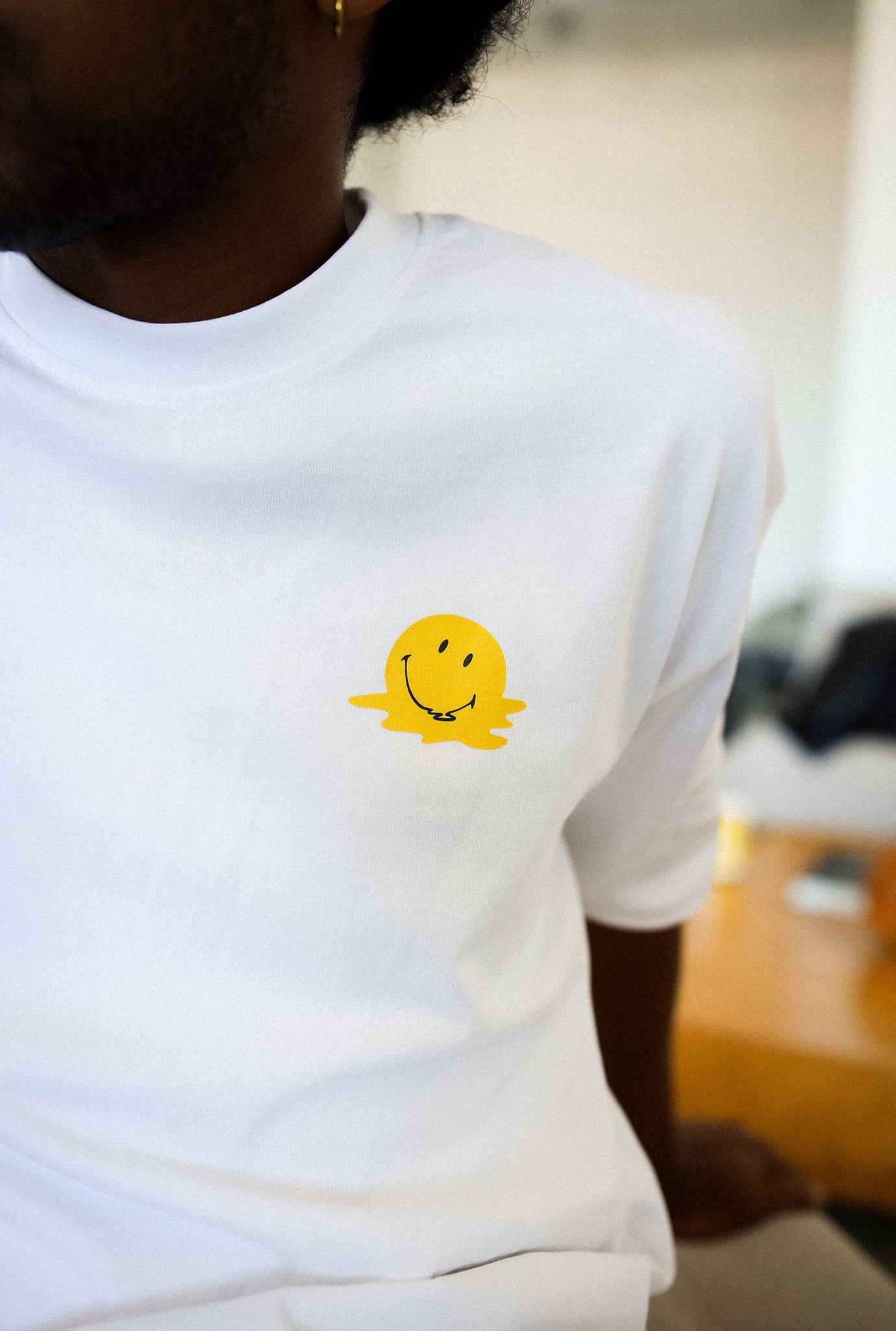 P/C x Smiley®: Tired of Being Tired Heavyweight T-Shirt - White