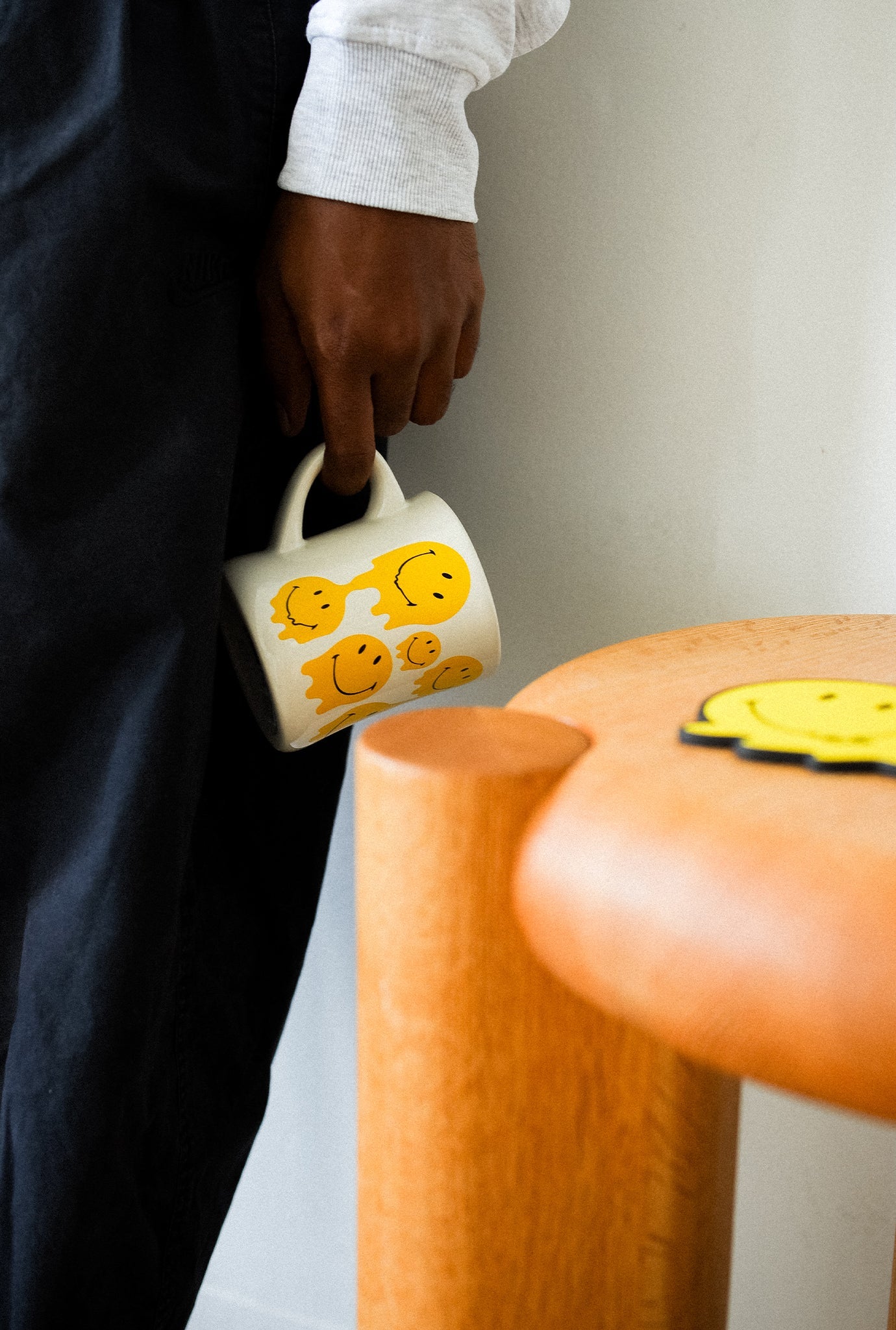 P/C x Smiley®: Tired of Being Tired Mug - White