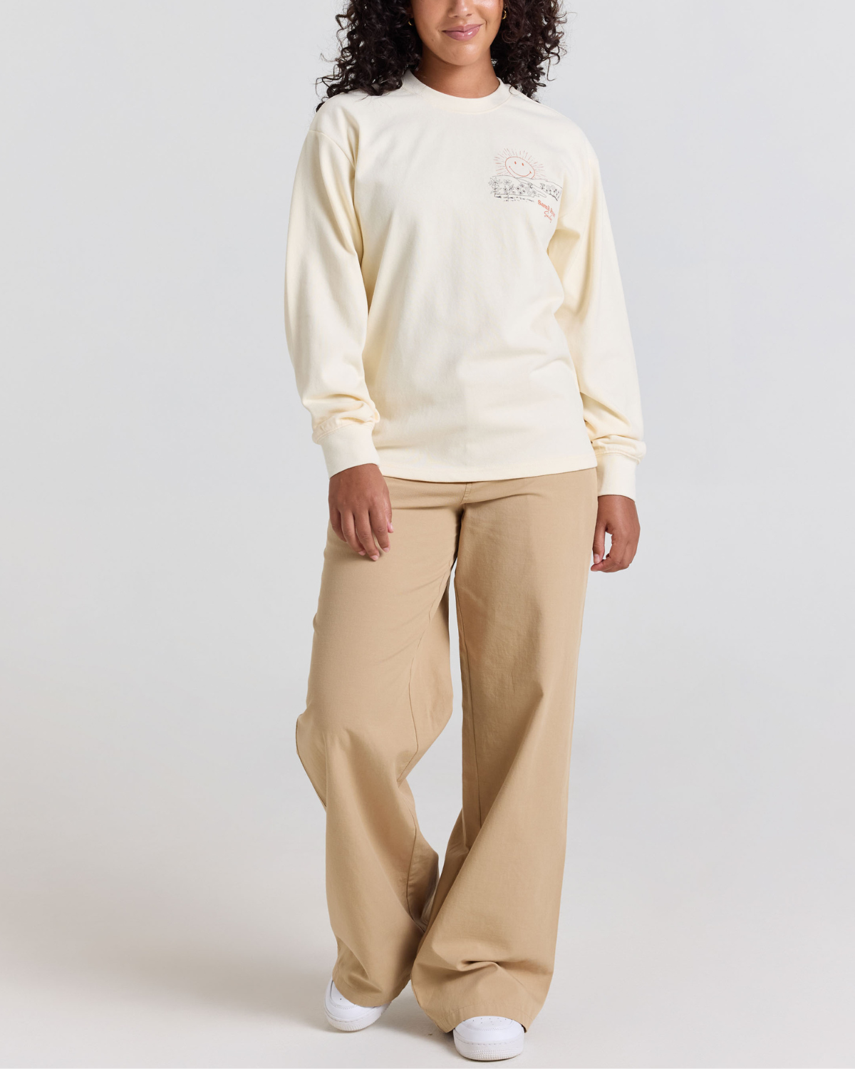 Smiley® Nurture Long Sleeve, Tan