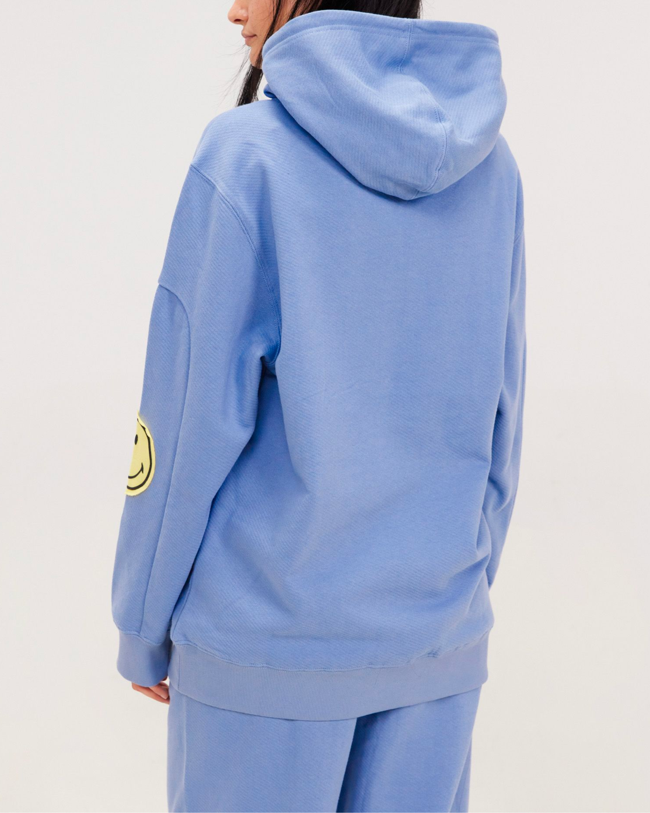 Smiley® Oversized Hoodie, Blue