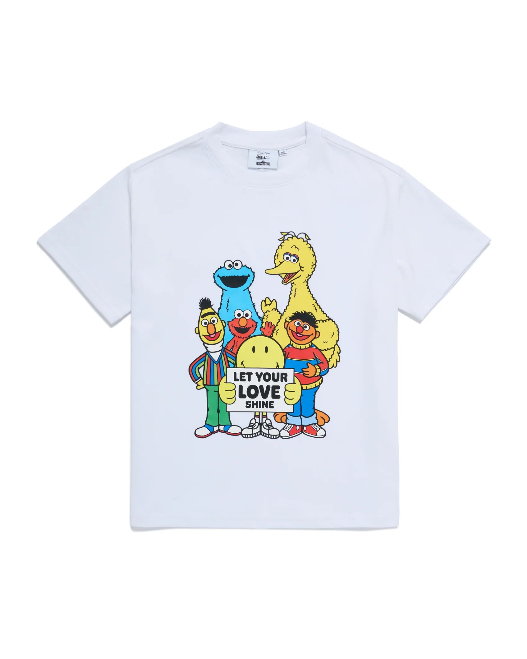 Sesame Street Let Your Love Shine Oversized Tee