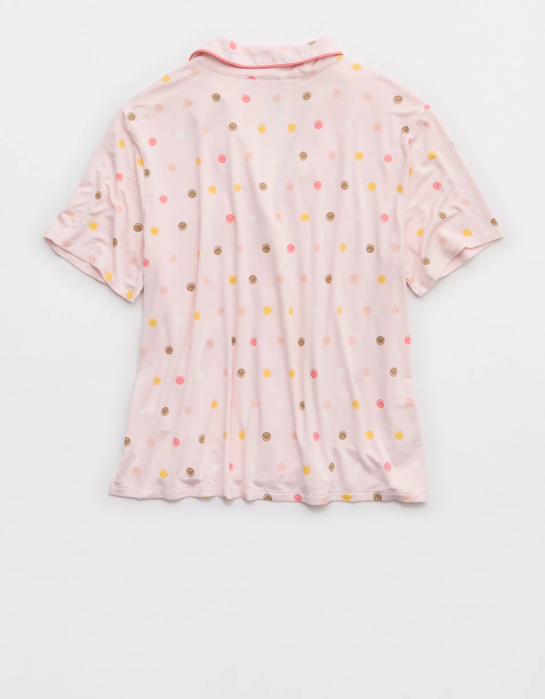 Aerie | Smiley® Real Soft® Short Sleeve Pajama Shirt