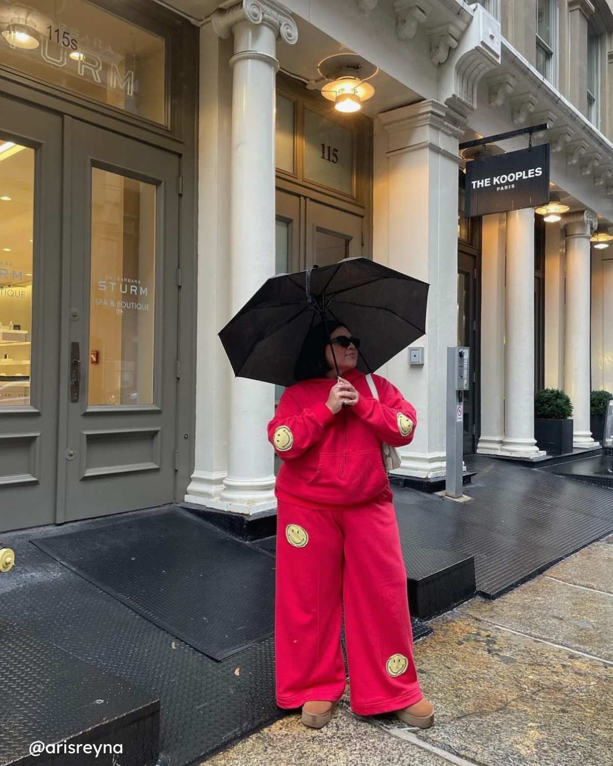 Smiley® Straight Leg Pants, Red