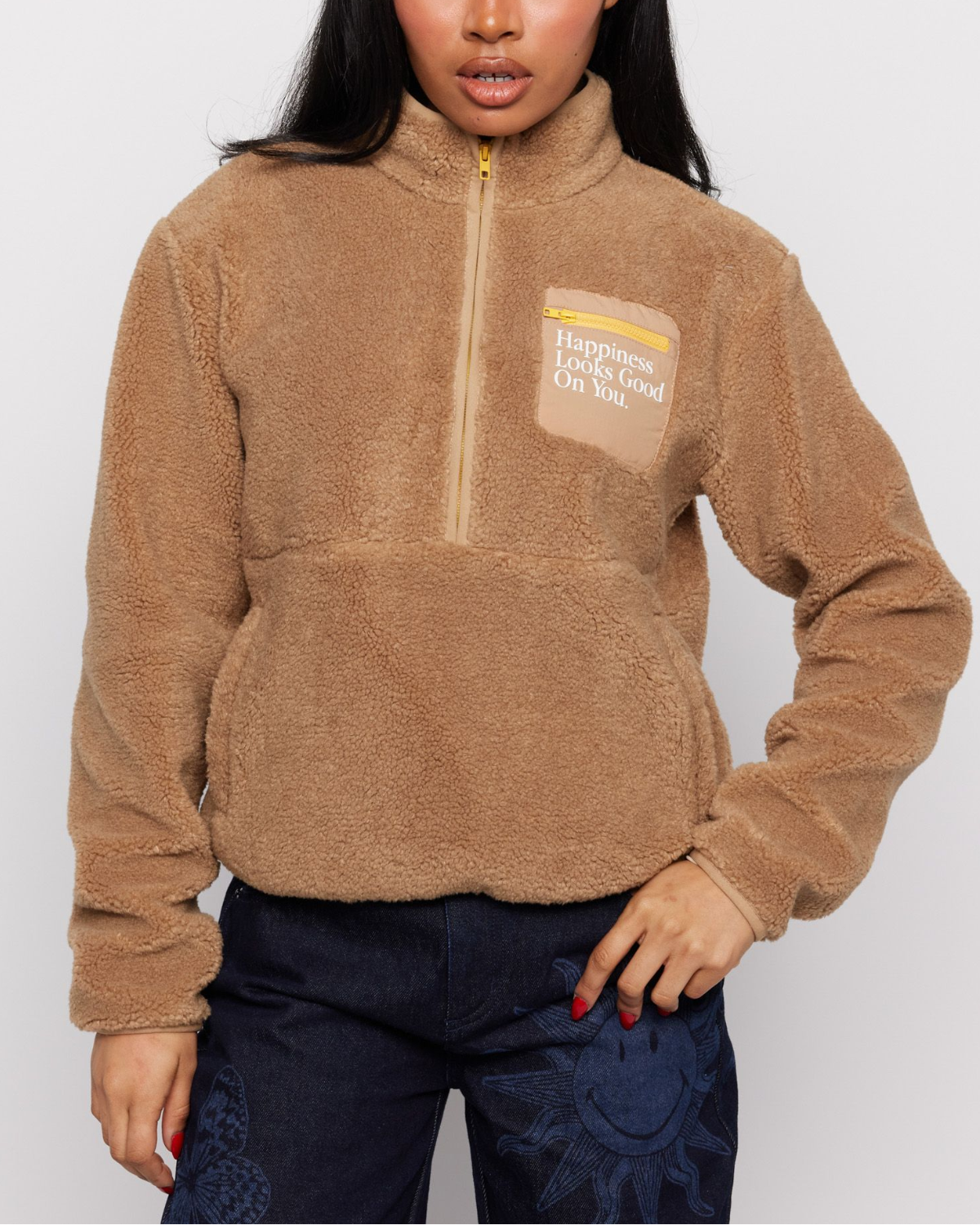 Smiley® Sunshine Sherpa Jacket