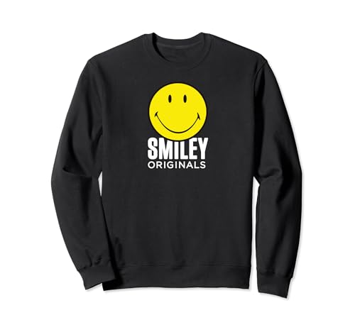 Smiley Originals® Happy Face Smile Yellow Sweatshirt