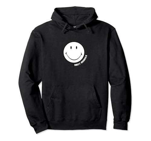Smiley Originals® Iconc Smile Happy Felpa con Cappuccio