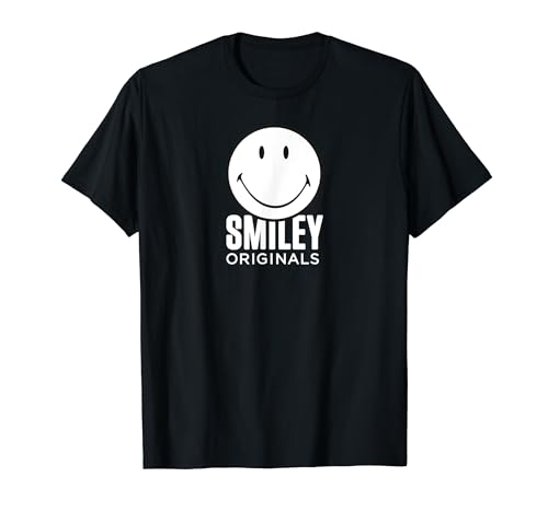 Smiley Originals Glückliches Gesicht Logo Lächeln T-Shirt