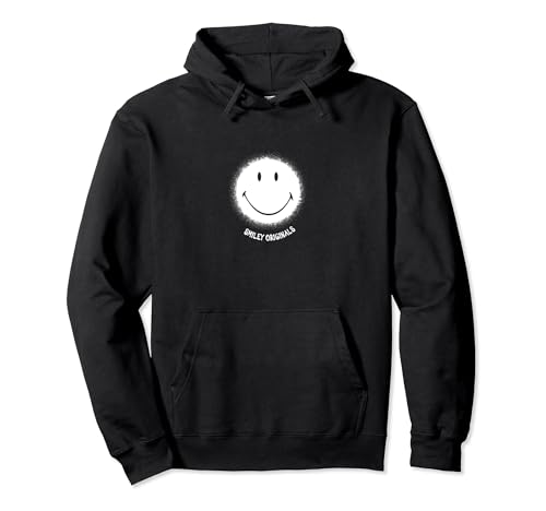 Smiley Originals® Happy Face Spray White Icon Sweat à Capuche