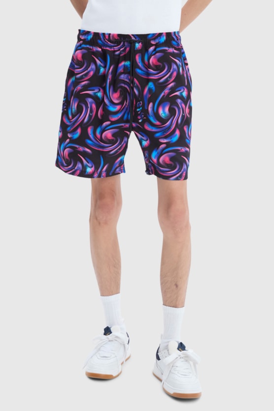 POOL SHORTS ILLUSION BAW X SMILEY®