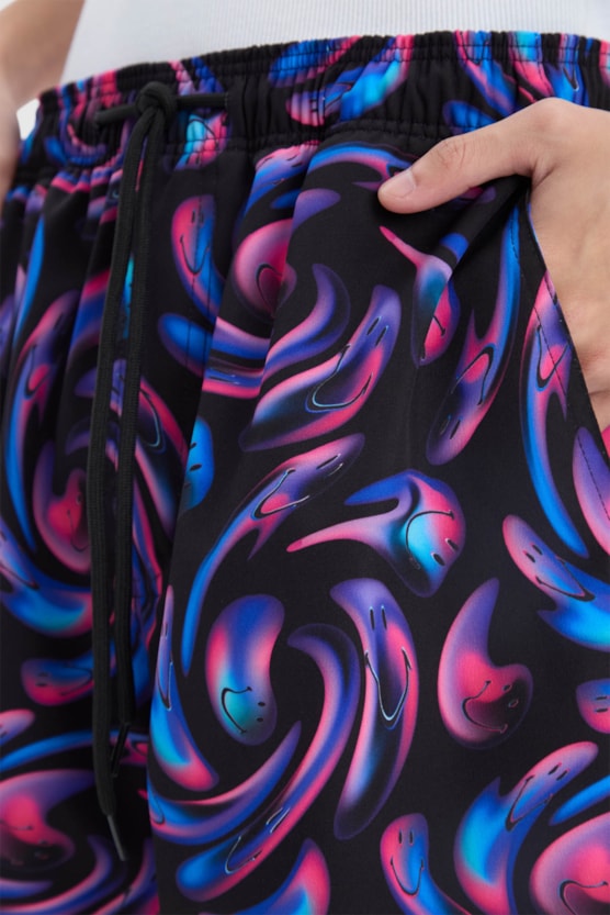 POOL SHORTS ILLUSION BAW X SMILEY®