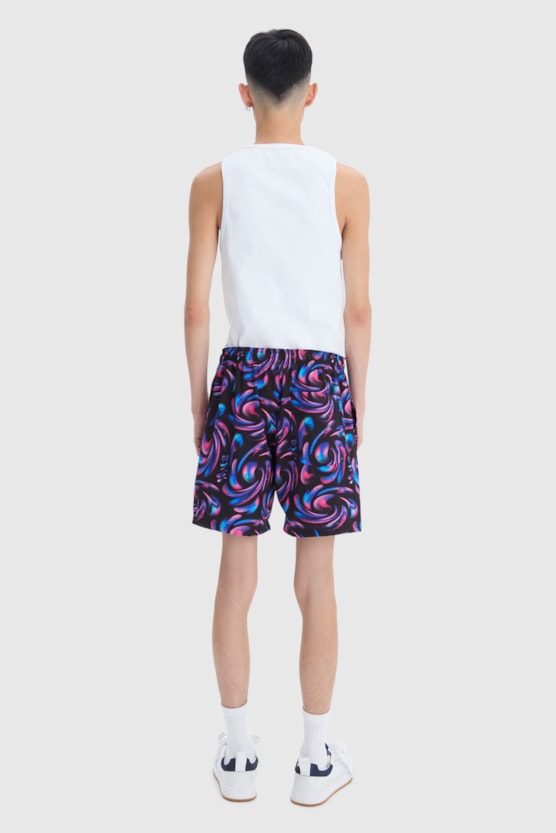 POOL SHORTS ILLUSION BAW X SMILEY®