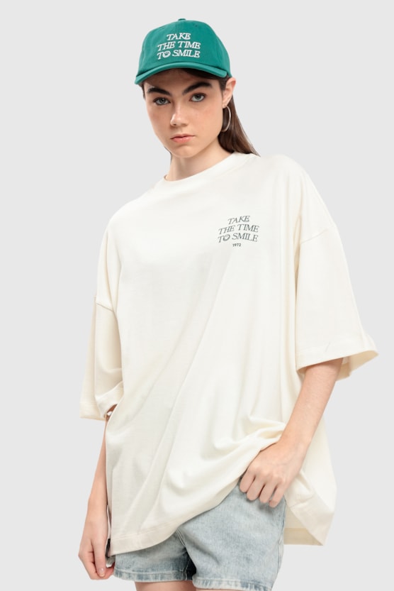 OVERSIZED BREAK BAW X SMILEY® T-SHIRT