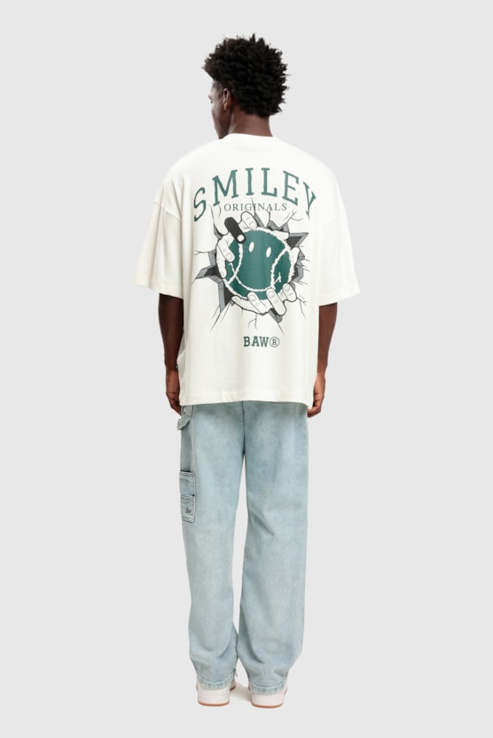 OVERSIZED BREAK BAW X SMILEY® T-SHIRT