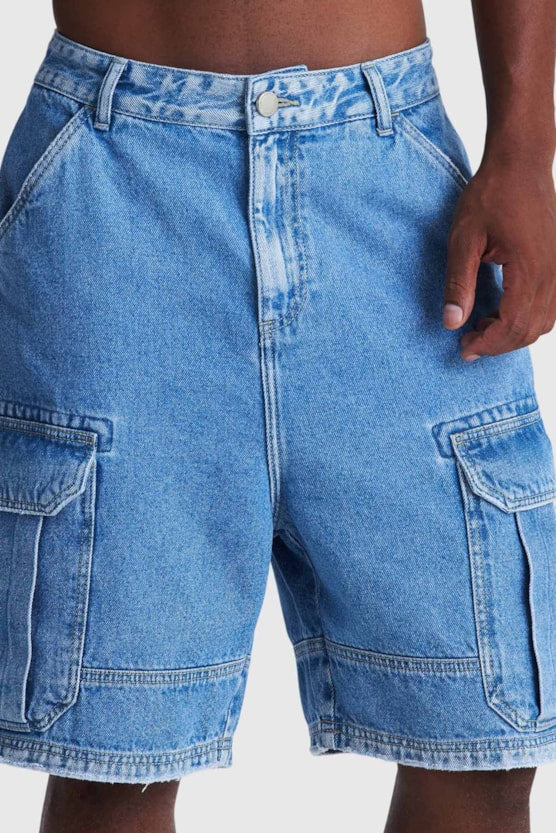 EARTHY BAW X SMILEY CARGO BERMUDA