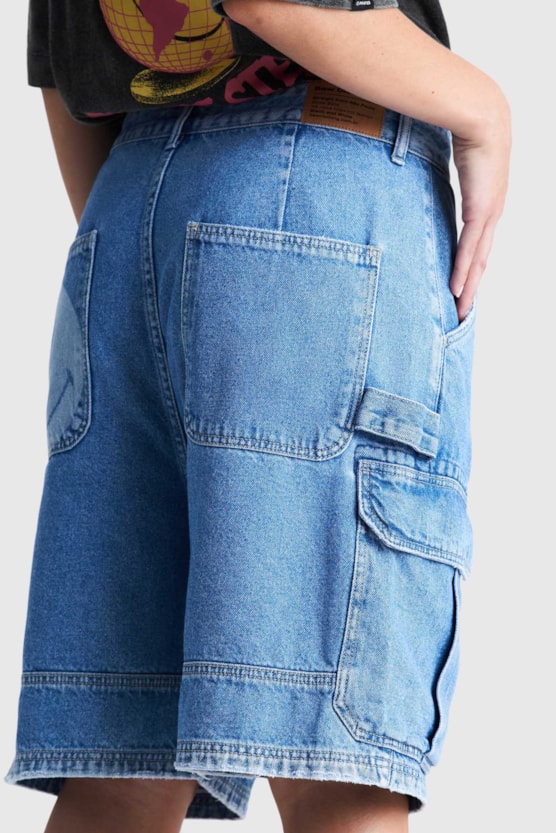 EARTHY BAW X SMILEY CARGO BERMUDA