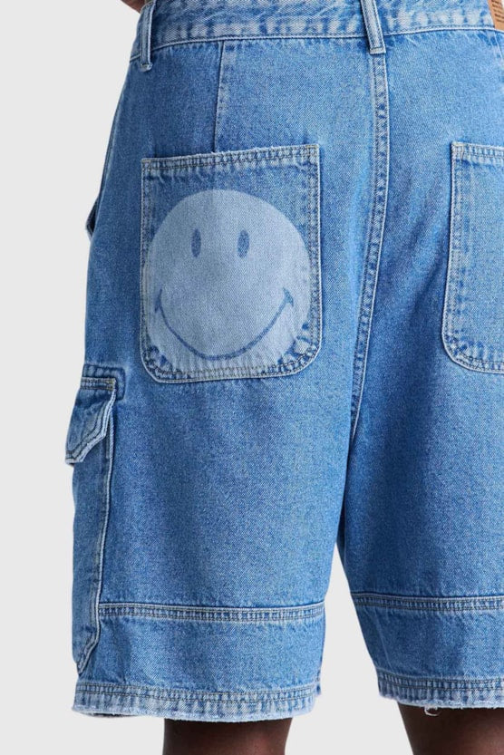 EARTHY BAW X SMILEY CARGO BERMUDA