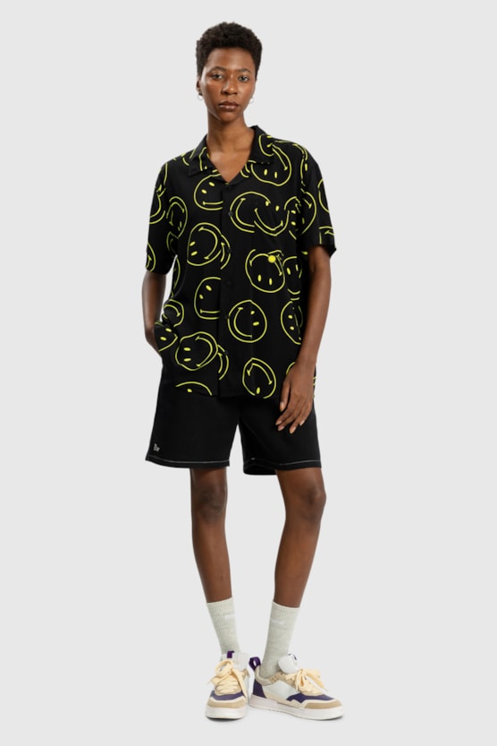 BAW X SMILEY® FACE CUBAN SHIRT